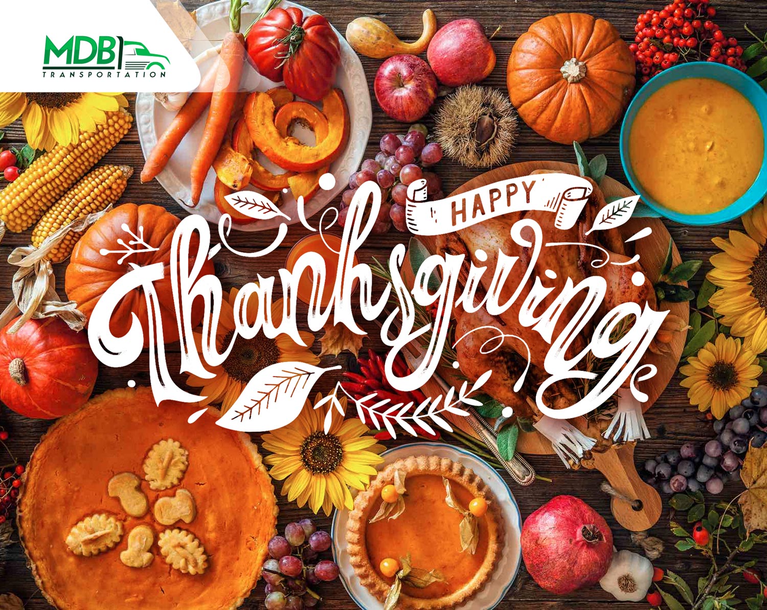 MDB Transportation is Beyond Grateful: Happy Thanksgiving!
